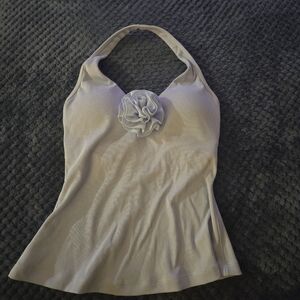 Wiskii Floral Halter Top Nwt Size M